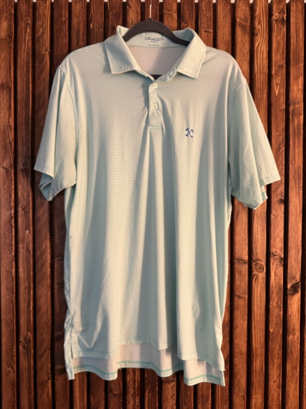 B. Draddy performance golf polo
